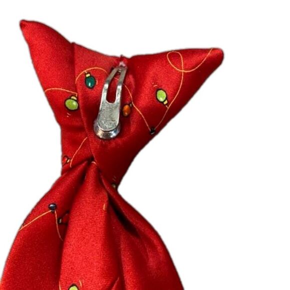 Youth clip-on Christmas Reindeer Tie - Picture 7 of 10
